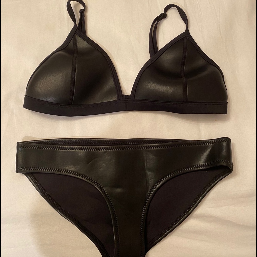 Triangl “leather” bikini
